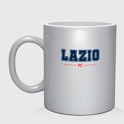 Кружка керамическая Lazio FC Classic, цвет: серебряный