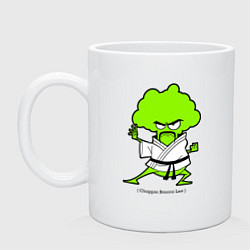 Кружка керамическая Choppin Brocco Lee, цвет: белый