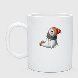 Кружка Мишка на коньках