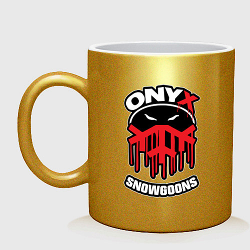 Кружка Onyx - snowgoons / Золотой – фото 1
