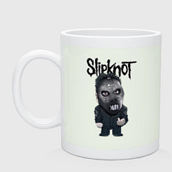Кружка керамическая Седьмой Slipknot, цвет: фосфор