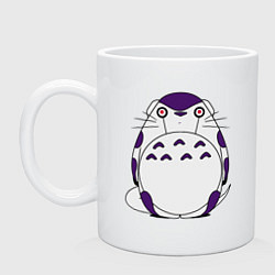 Кружка керамическая Totoro Frieza, цвет: белый