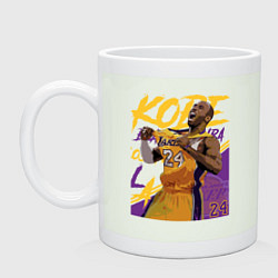 Кружка керамическая Kobe champion, цвет: фосфор