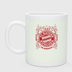Кружка керамическая FC Bayern, цвет: фосфор