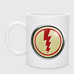 Кружка керамическая Греческие города Rome: Total War, цвет: белый