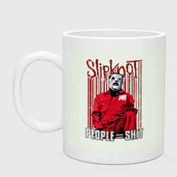 Кружка керамическая Slipknot Corey, цвет: фосфор