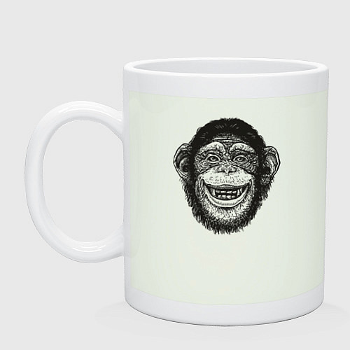 Кружка Smile monkey / Фосфор – фото 1