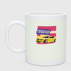 Кружка керамическая BMW M3 German Legend, цвет: фосфор