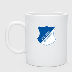 Кружка керамическая Hoffenheim fc germany, цвет: белый