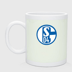 Кружка керамическая Schalke 04 fc club, цвет: фосфор