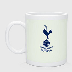 Кружка керамическая Tottenham Hotspur fc sport, цвет: фосфор