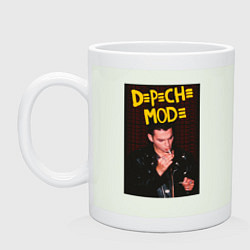 Кружка керамическая Depeche Mode Dave, цвет: фосфор