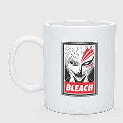 Кружка керамическая Блич, цвет: белый