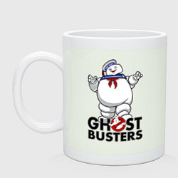 Кружка керамическая Ghostbusters - stay puft, цвет: фосфор
