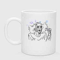 Кружка керамическая Bobby Liebling, цвет: белый