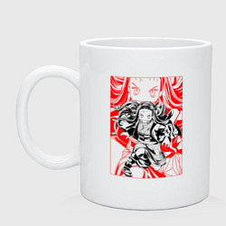 Кружка Клинок рассекающий демонов Незуко портрет