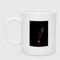 Кружка керамическая John Wick in the dark, цвет: белый