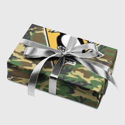 Бумага для упаковки Penguins Camouflage, цвет: 3D-принт — фото 2
