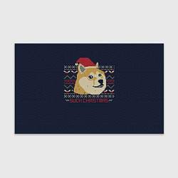 Бумага для упаковки Doge Such Christmas, цвет: 3D-принт