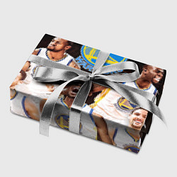 Бумага для упаковки Golden State Warriors 5, цвет: 3D-принт — фото 2