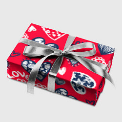 Бумага для упаковки Сердечки - паттерн, цвет: 3D-принт — фото 2