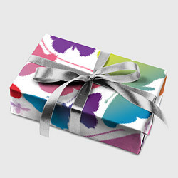 Бумага для упаковки Разноцветные бабочки, цвет: 3D-принт — фото 2