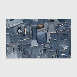 Бумага для упаковки Jeans life, цвет: 3D-принт