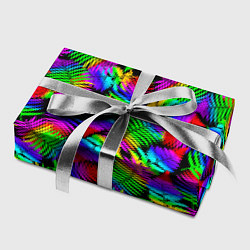 Бумага для упаковки Неоновый папоротник, цвет: 3D-принт — фото 2