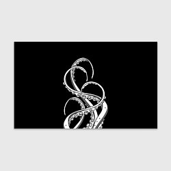 Бумага для упаковки Octopus Black and White, цвет: 3D-принт
