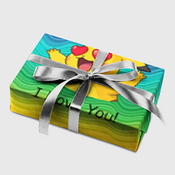 Бумага для упаковки Влюбленный пикачу, цвет: 3D-принт — фото 2