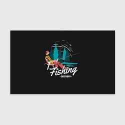Бумага для упаковки Рыбалка Fishing, цвет: 3D-принт