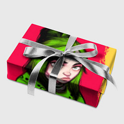 Бумага для упаковки BILLIE EILISH БИЛЛИ АЙЛИШ Z, цвет: 3D-принт — фото 2