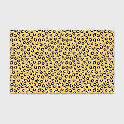 Бумага для упаковки Желтый леопардовый принт, цвет: 3D-принт