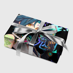 Бумага для упаковки Сяо Genshin Impact, цвет: 3D-принт — фото 2