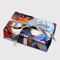 Бумага для упаковки Тарталья и Гань Юй, Genshin Impact, цвет: 3D-принт — фото 2