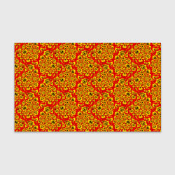 Бумага для упаковки Хохломские узоры, цвет: 3D-принт