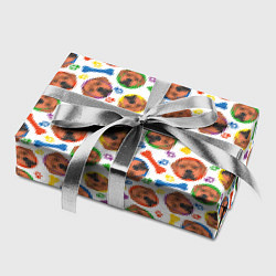 Бумага для упаковки Родезийский Риджбек красочный дизайн, цвет: 3D-принт — фото 2