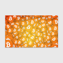 Бумага для упаковки Биткоин текстура, цвет: 3D-принт