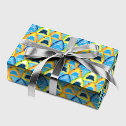 Бумага для упаковки Зубастые Акулы, цвет: 3D-принт — фото 2