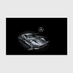 Бумага для упаковки Mercedes-Benz motorsport black, цвет: 3D-принт