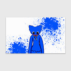 Бумага для упаковки POPPY PLAYTIME BLUE ИГРА ПОППИ ПЛЕЙТАЙМ ХАГГИ ВАГГ, цвет: 3D-принт