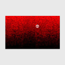 Бумага для упаковки MU red-black, цвет: 3D-принт