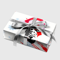 Бумага для упаковки Новогодний God of War, цвет: 3D-принт — фото 2