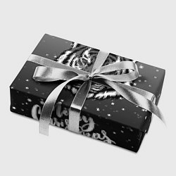 Бумага для упаковки Merry Christmas Год Тигра 2022, цвет: 3D-принт — фото 2