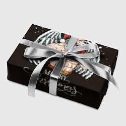 Бумага для упаковки Merry Christmas Santa c Крыльями Ангела, цвет: 3D-принт — фото 2