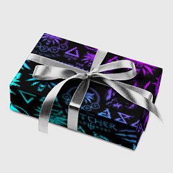 Бумага для упаковки ВЕДЬМАК ЛОГОБОМБИНГ НЕОН, цвет: 3D-принт — фото 2