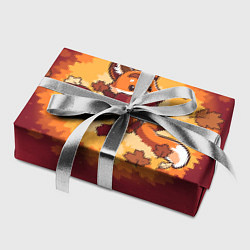 Бумага для упаковки Лис в листопаде, цвет: 3D-принт — фото 2