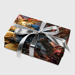 Бумага для упаковки Пекло битвы, цвет: 3D-принт — фото 2