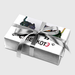 Бумага для упаковки Коты бандиты, цвет: 3D-принт — фото 2