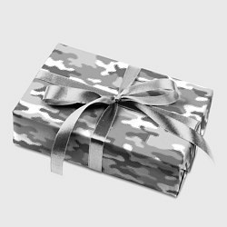 Бумага для упаковки Серый Военный Камуфляж, цвет: 3D-принт — фото 2